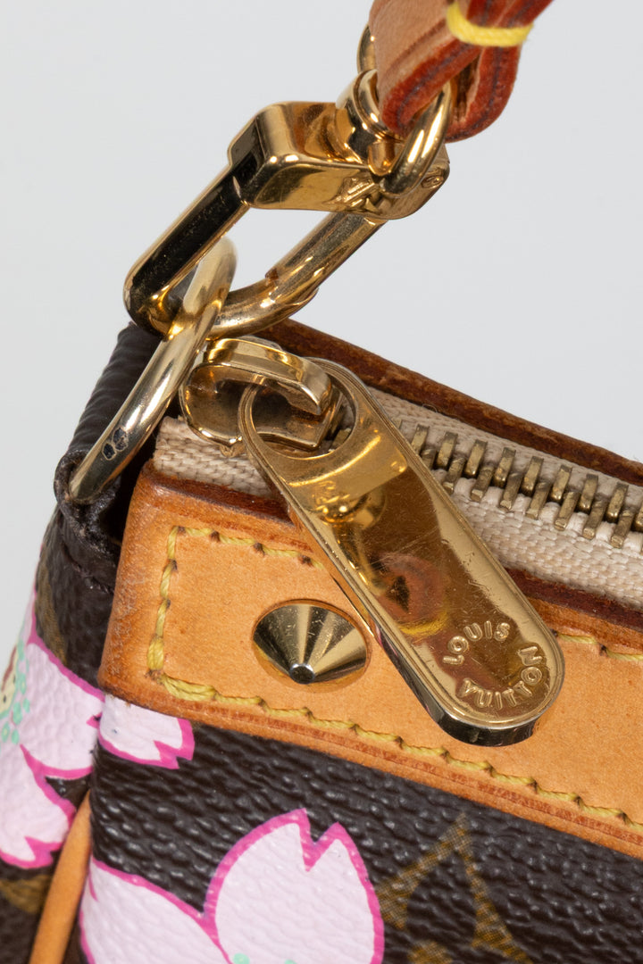 LOUIS VUITTON Pochette Murakami Fleur de Cerisier