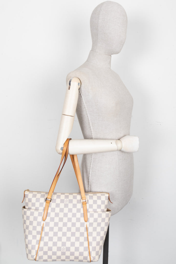LOUIS VUITTON Totally PM Damier Azur