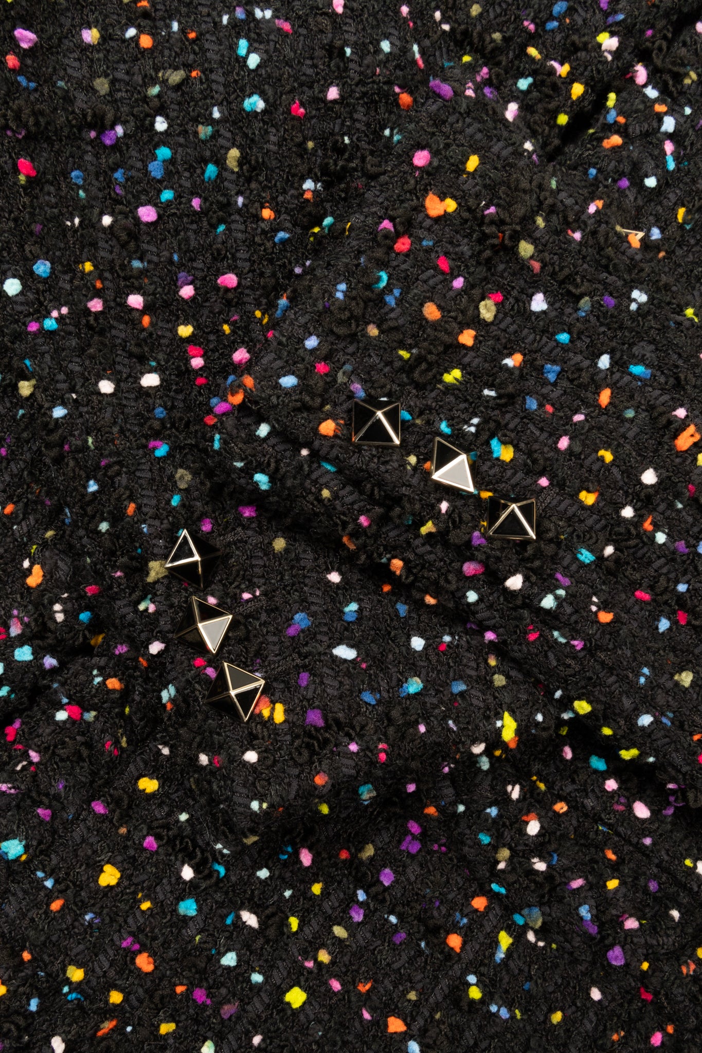 Valentino Tweed Jacket Black Multicolor – REAWAKE