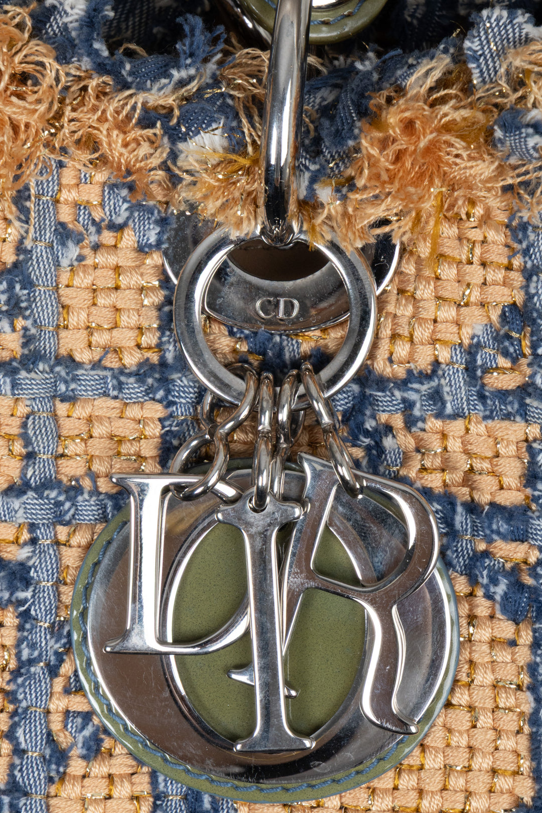 CHRISTIAN DIOR Lady Dior Medium Tweed