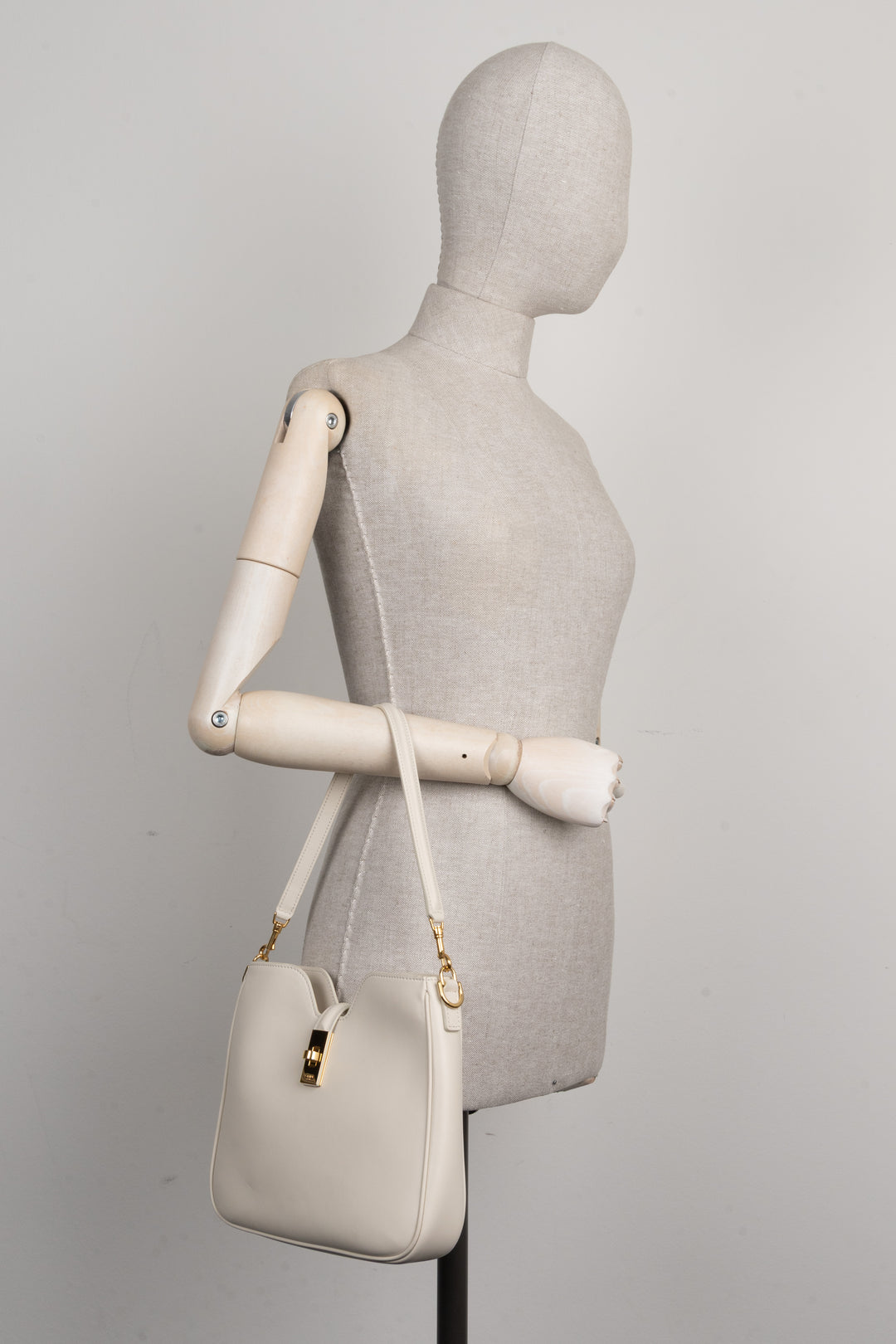Petit sac bandoulière Camille 16 CELINE Ivoire