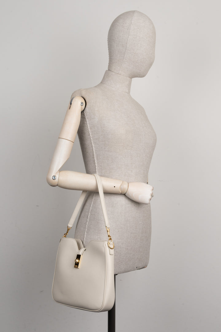 Petit sac bandoulière Camille 16 CELINE Ivoire