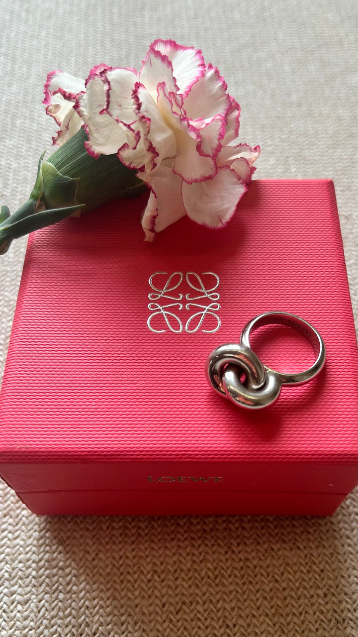 LOEWE Circle Ring Silver