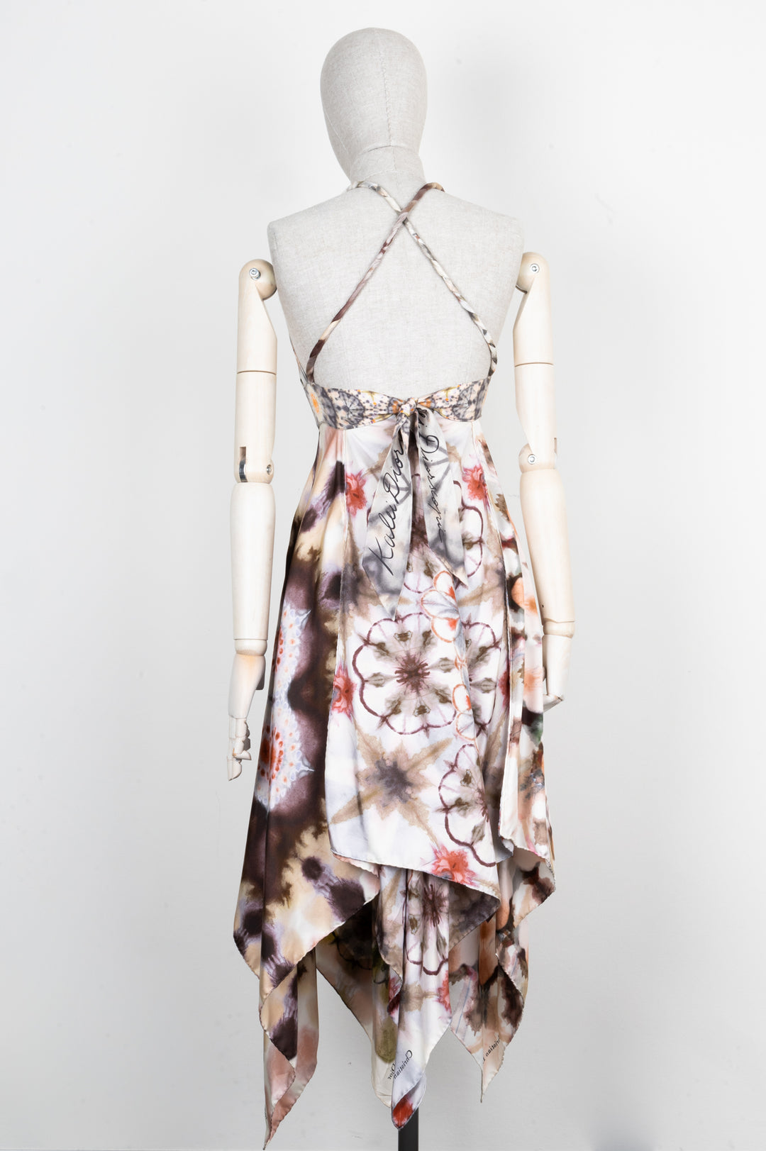 CHRISTIAN DIOR Dress Silk Watercolor Dress
