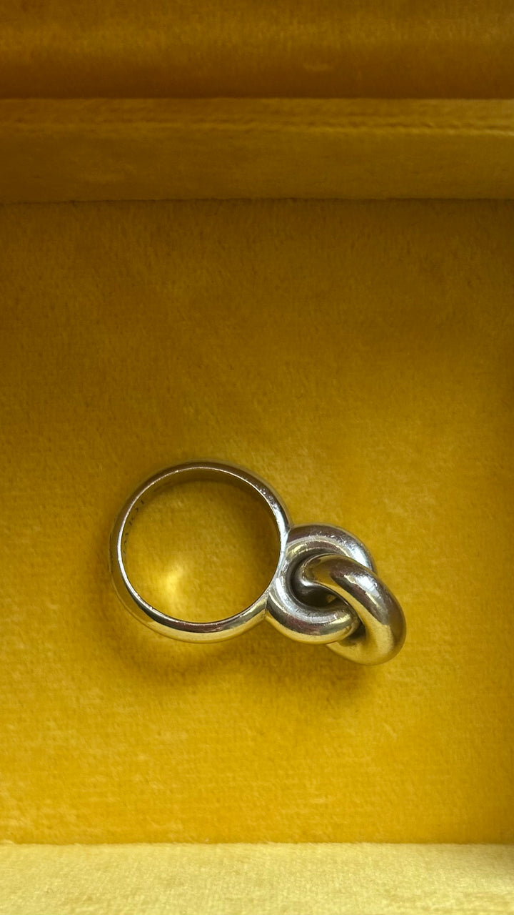 LOEWE Circle Ring Silver