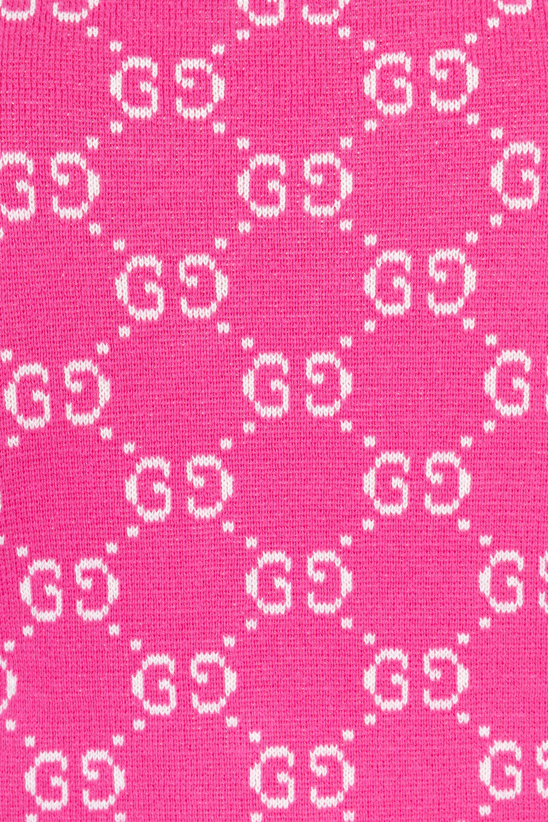 GUCCI GG Logo Top Knit Pink