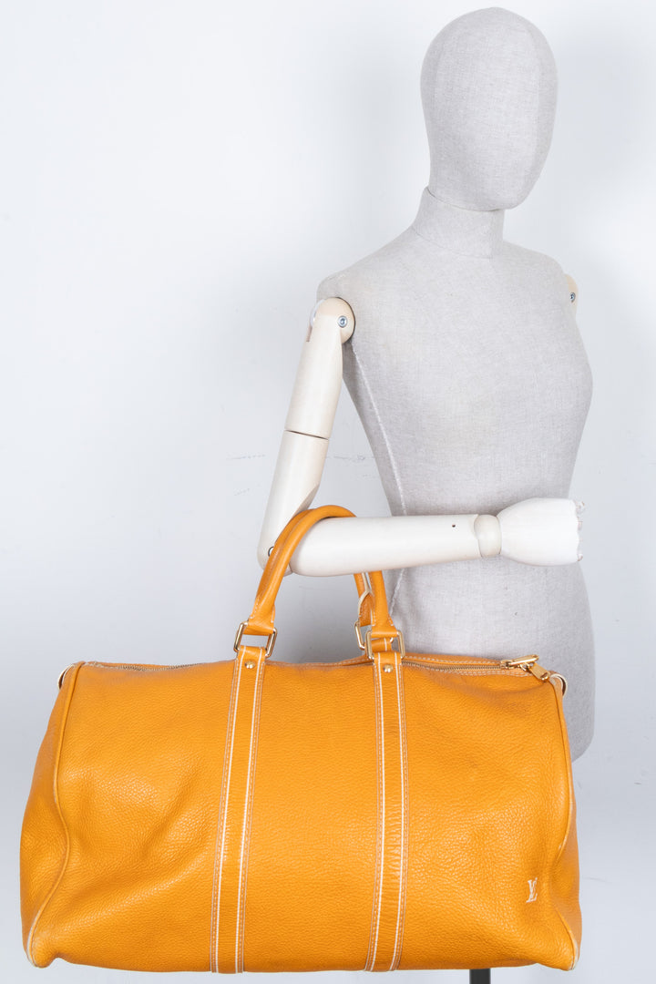 LOUIS VUITTON Keepall 50 Tobago Orange