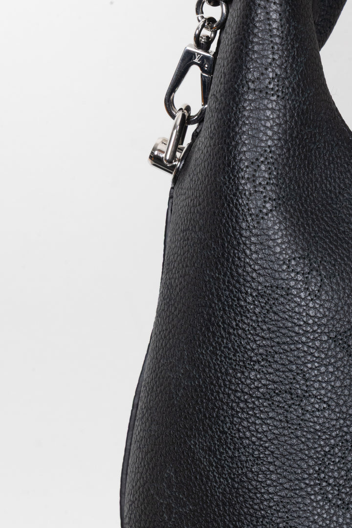 LOUIS VUITTON Why Not PM Mahina Leather Black
