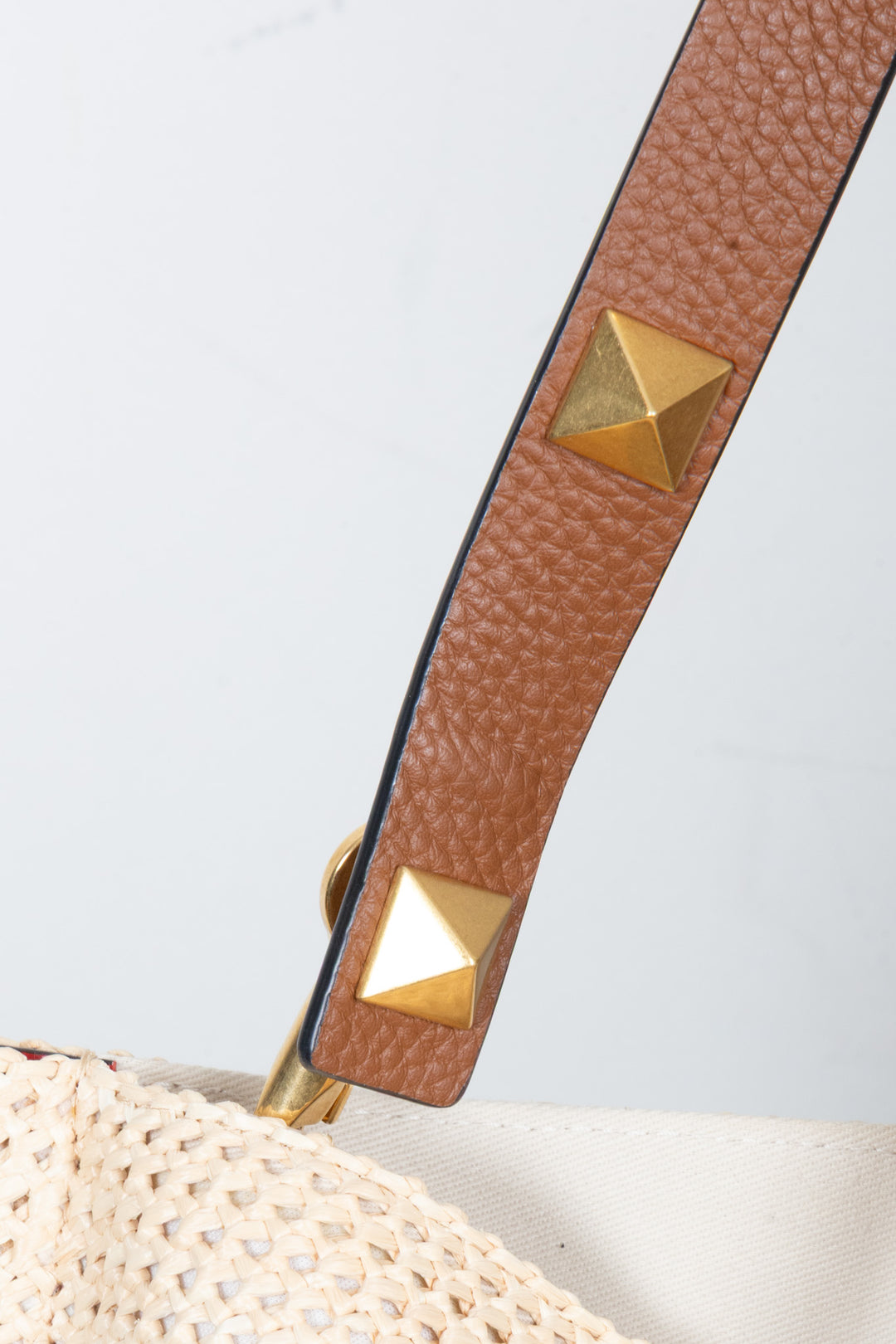VALENTINO Medium Summer Tote Paille Beige