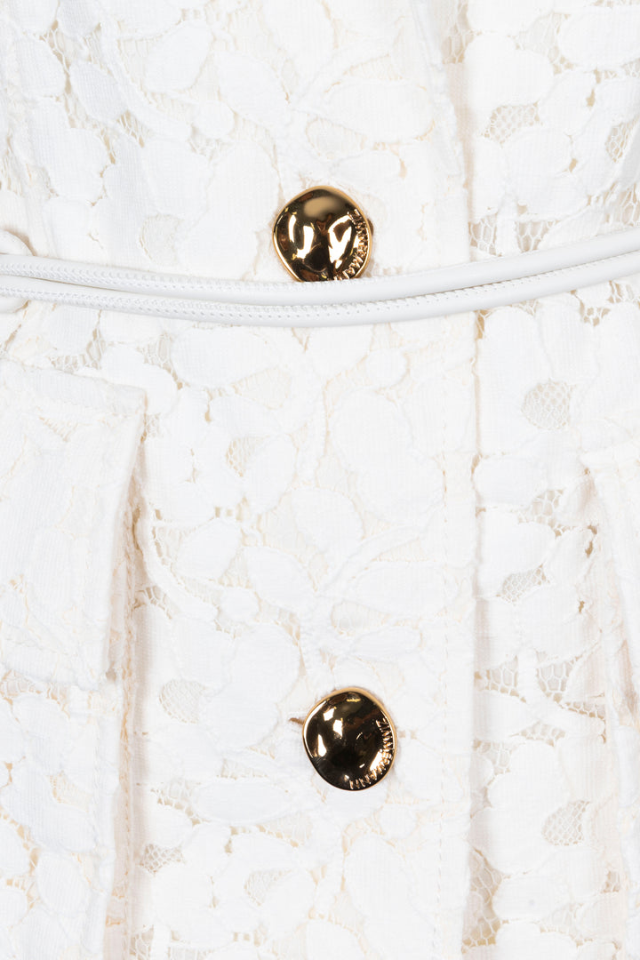 ZIMMERMANN Blazer Lace Cotton Ivory