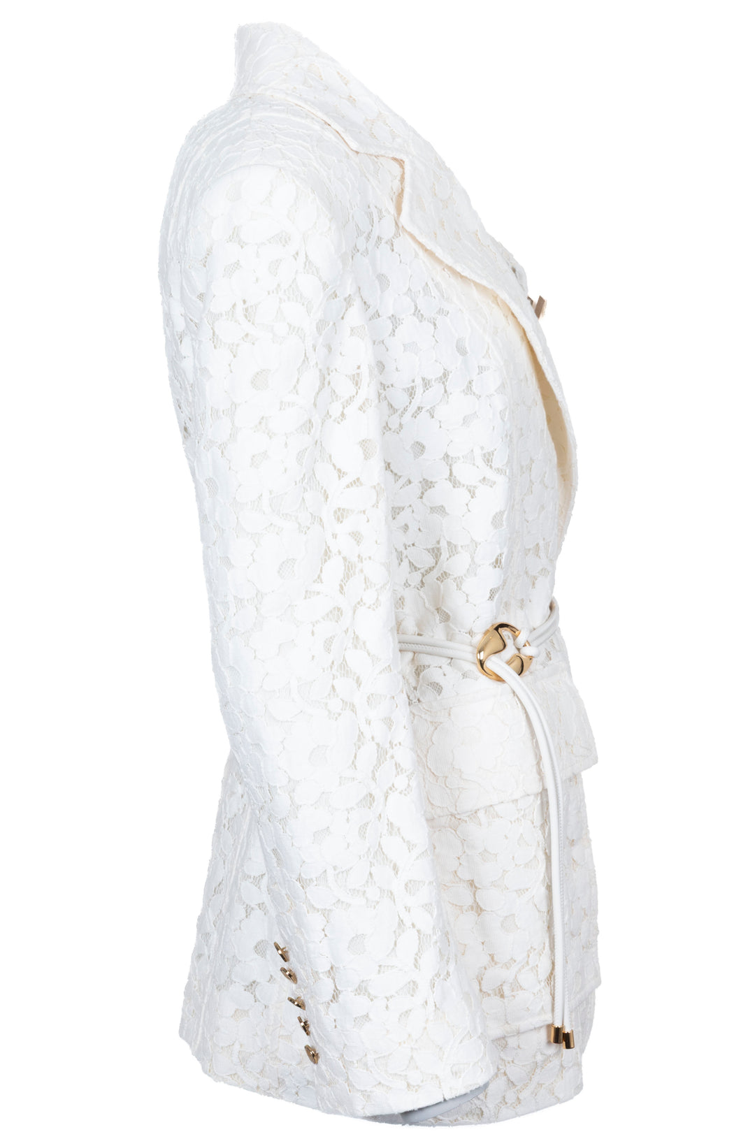 ZIMMERMANN Blazer Lace Cotton Ivory