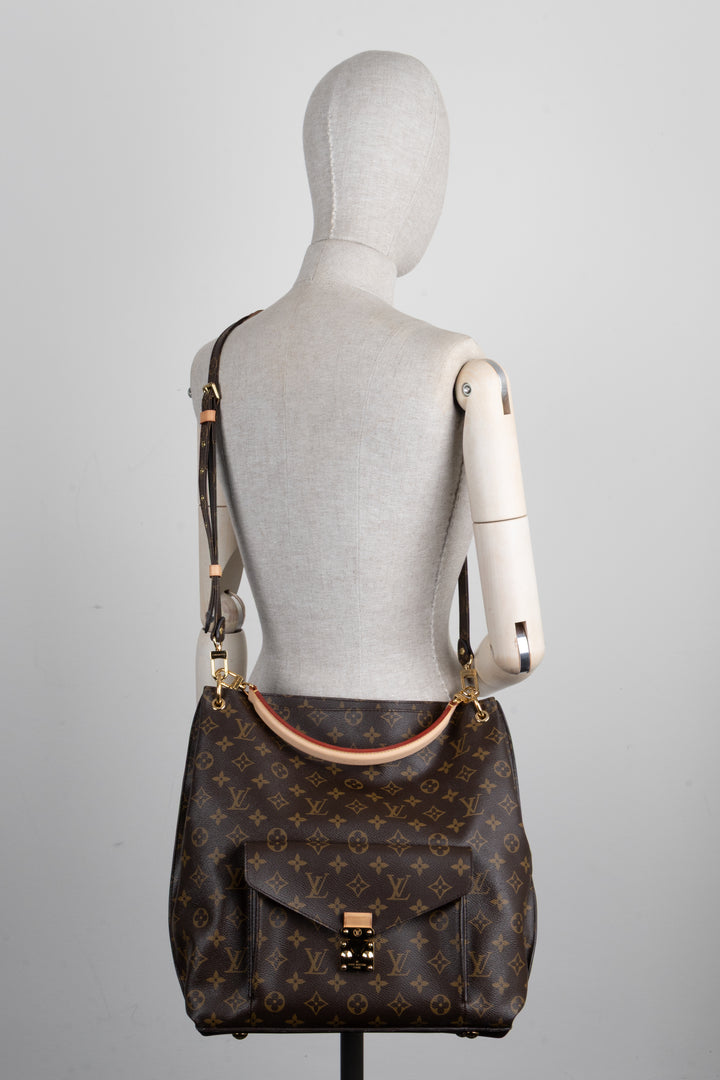 LOUIS VUITTON Metis Hobo Bag MNG Canvas