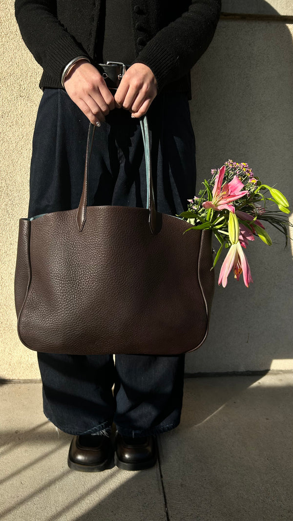 Sac LORO PIANA grand modèle marron