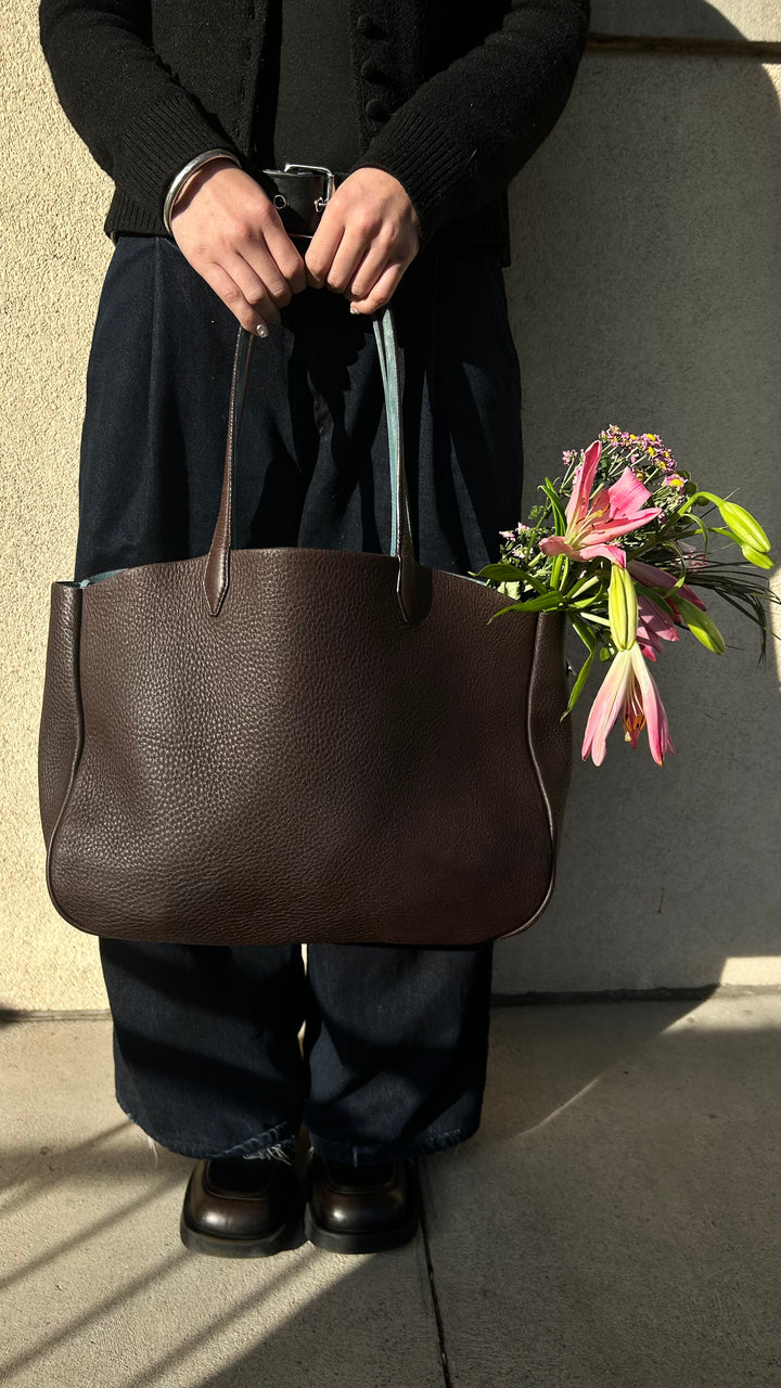 Sac LORO PIANA grand modèle marron