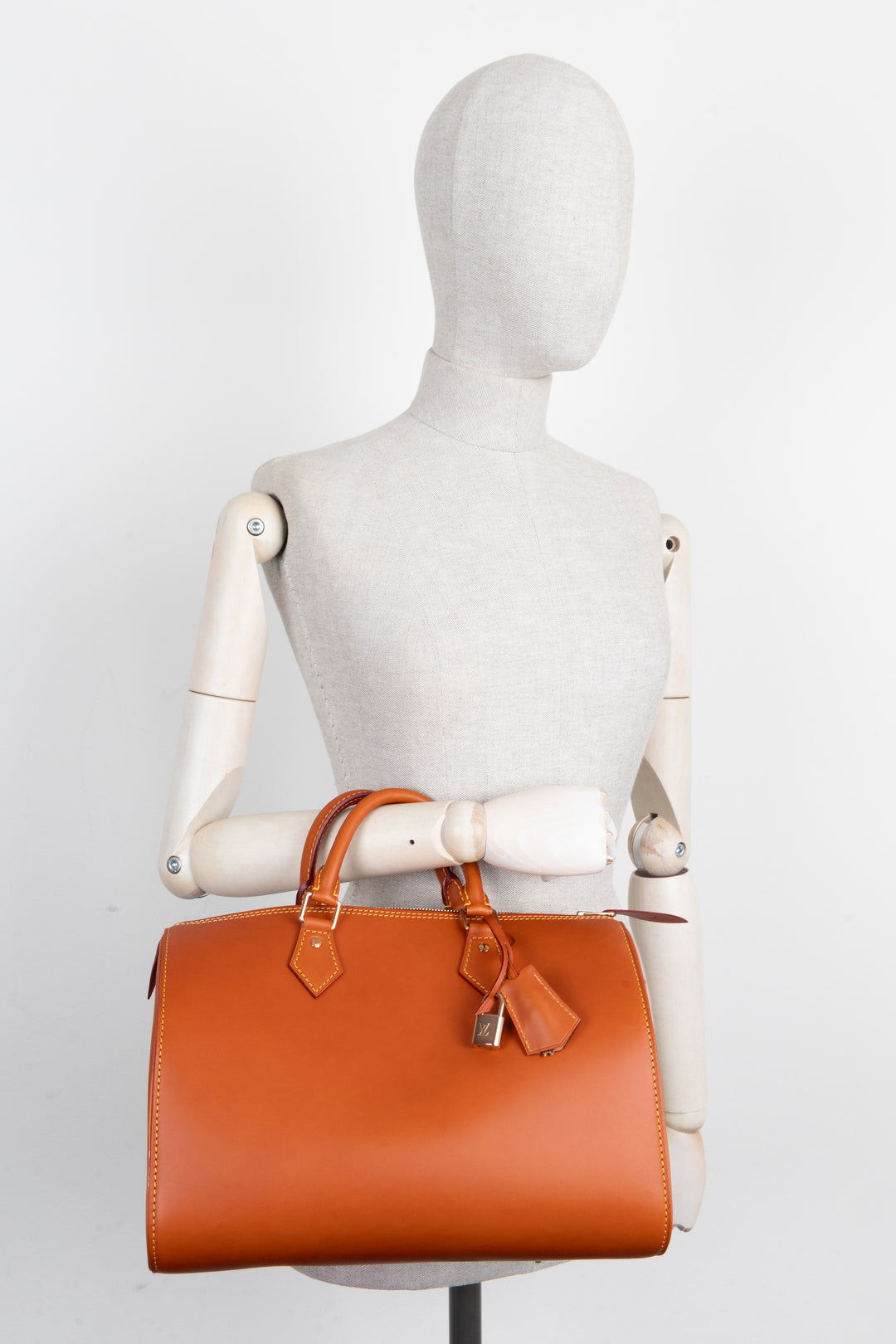 LOUIS VUITTON Speedy 35 Nomade Tan