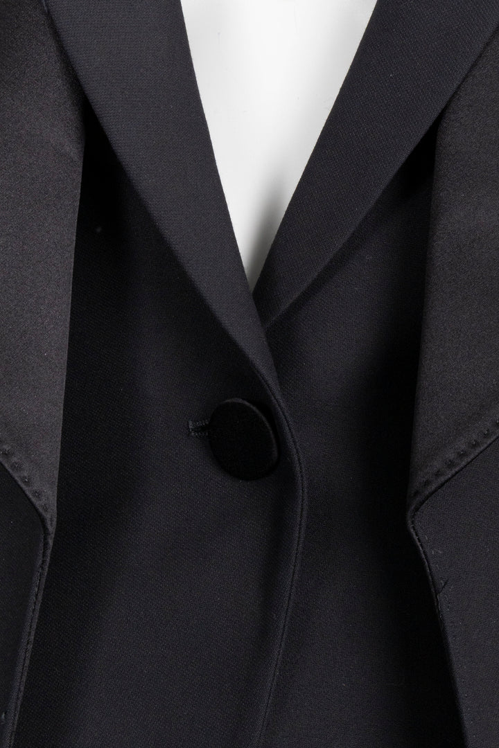 ALEXANDER MCQUEEN Veste à double col noir