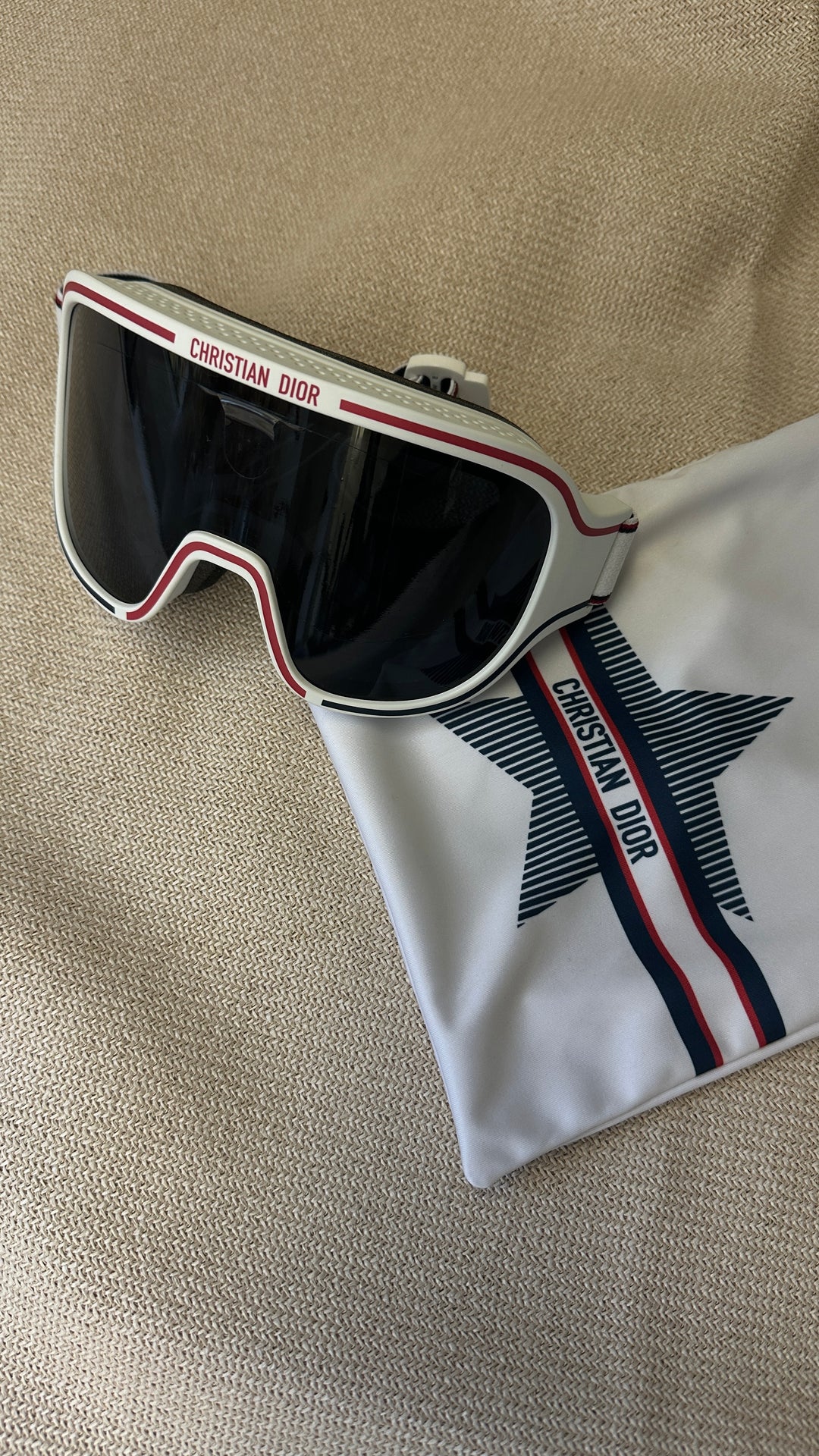 Lunettes de ski CHRISTIAN DIOR Dioralps M11 blanches