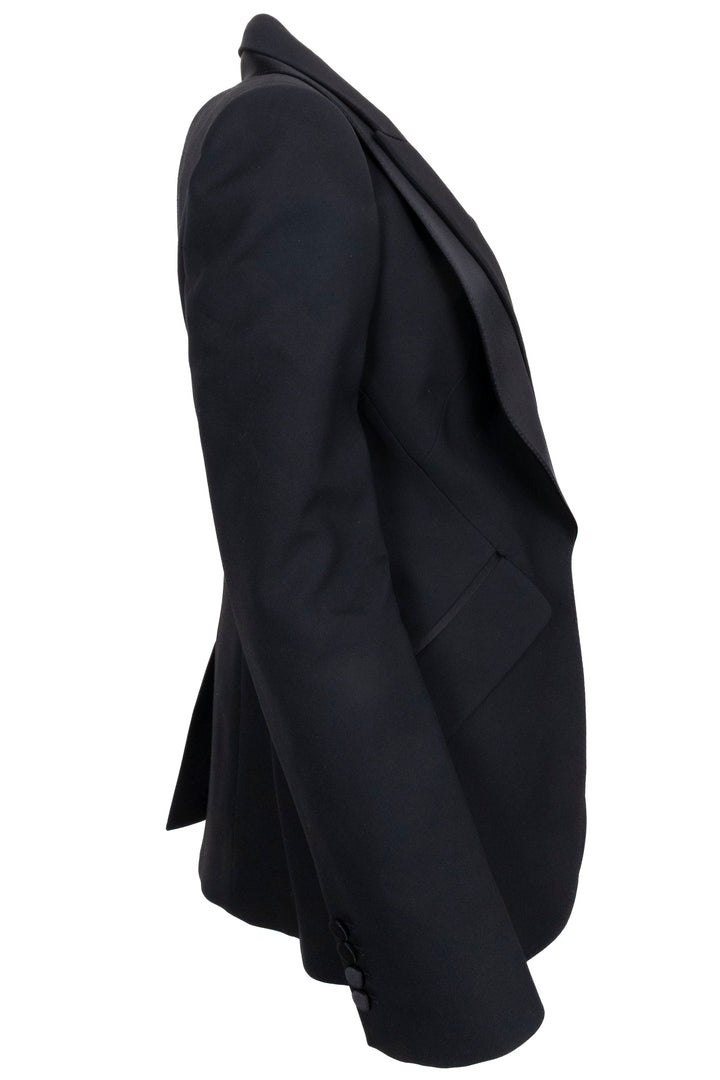 ALEXANDER MCQUEEN Veste à double col noir