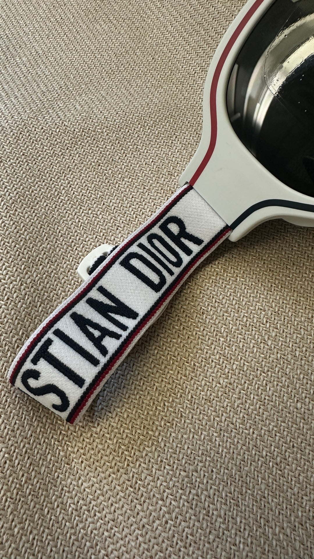 Lunettes de ski CHRISTIAN DIOR Dioralps M11 blanches