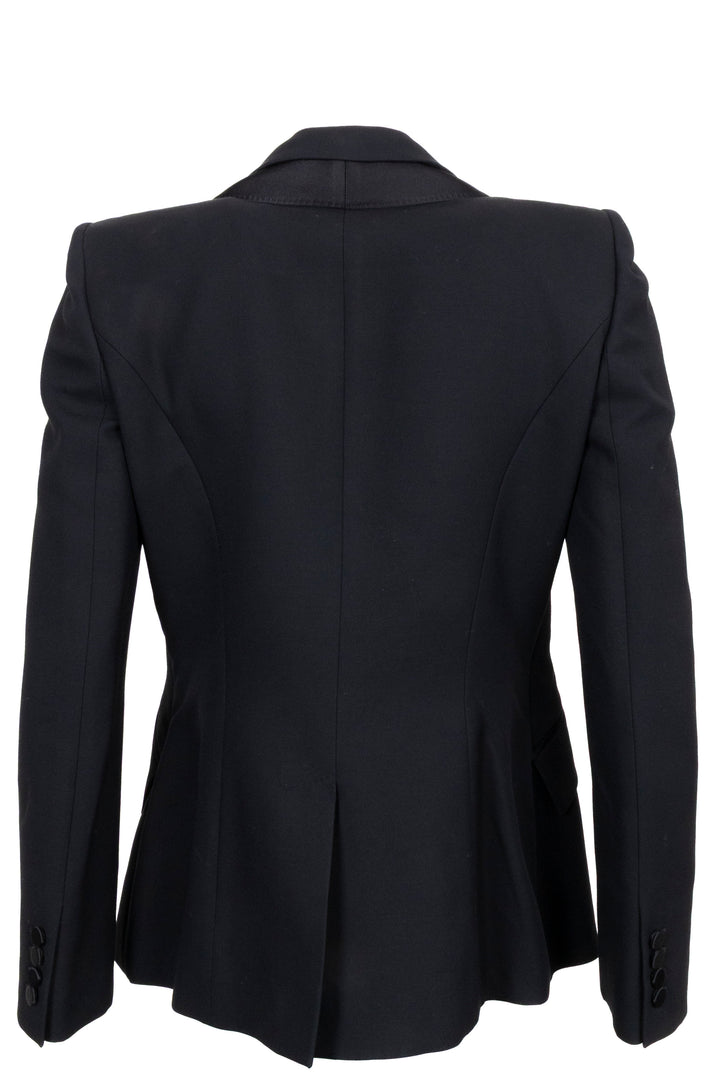 ALEXANDER MCQUEEN Veste à double col noir