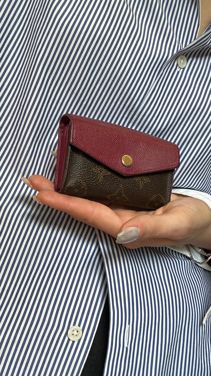 LOUIS VUITTON Card Wallet MNG Canvas