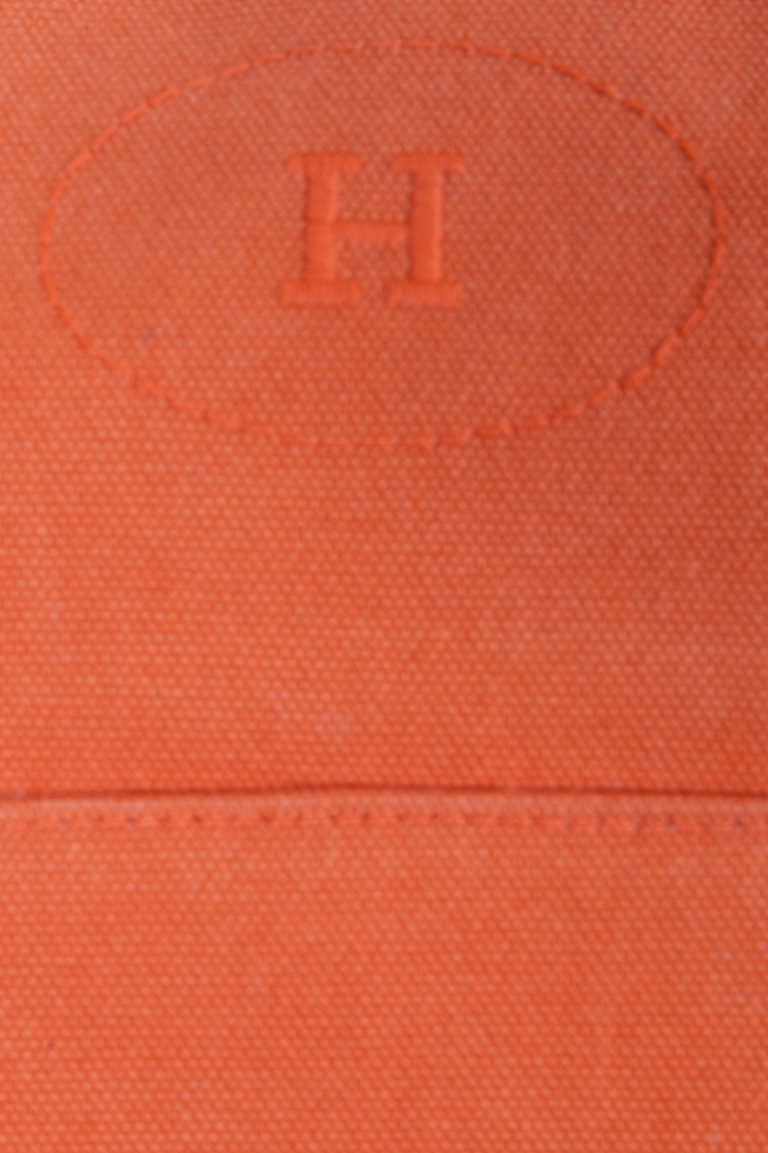 HERMÈS Bolide 31 Case Canvas Orange Feu