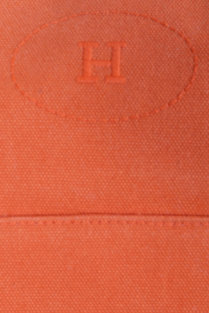 HERMÈS Bolide 31 Case Canvas Orange Feu