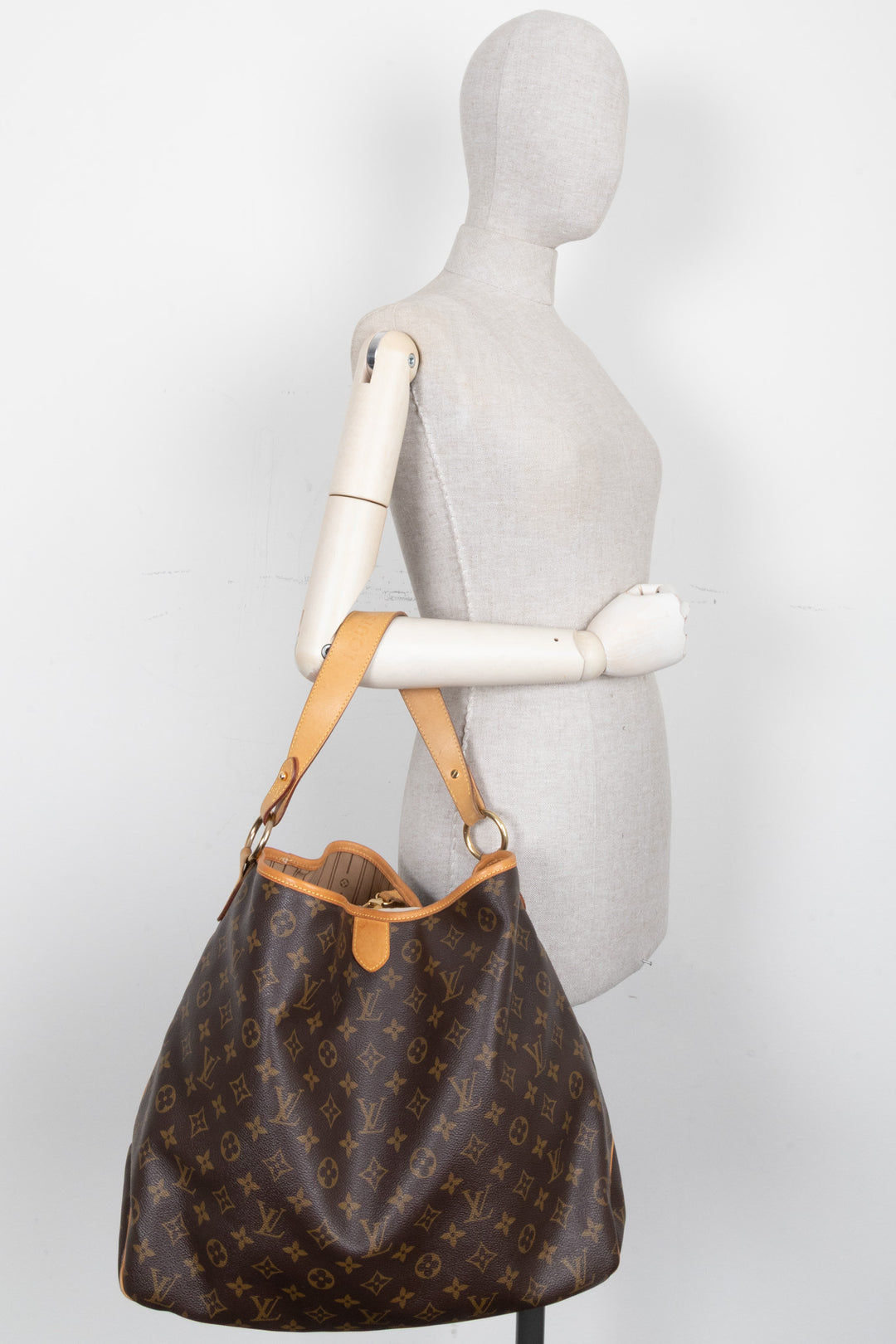 LOUIS VUITTON Delightful GM Bag MNG Canvas