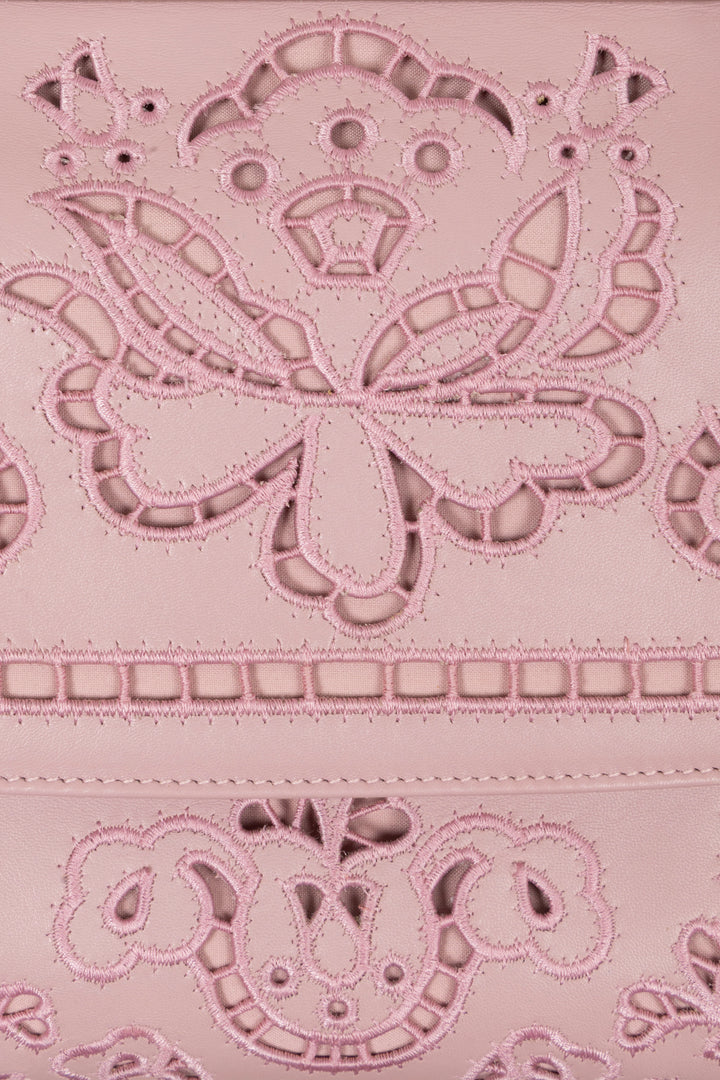 DOLCE&GABBANA Embroidered Miss Sicily Bag Dusty Pink