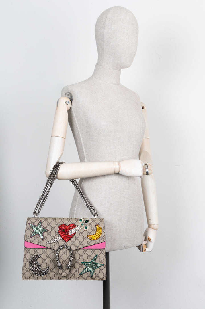 GUCCI Dionysus GG Bag Crystals