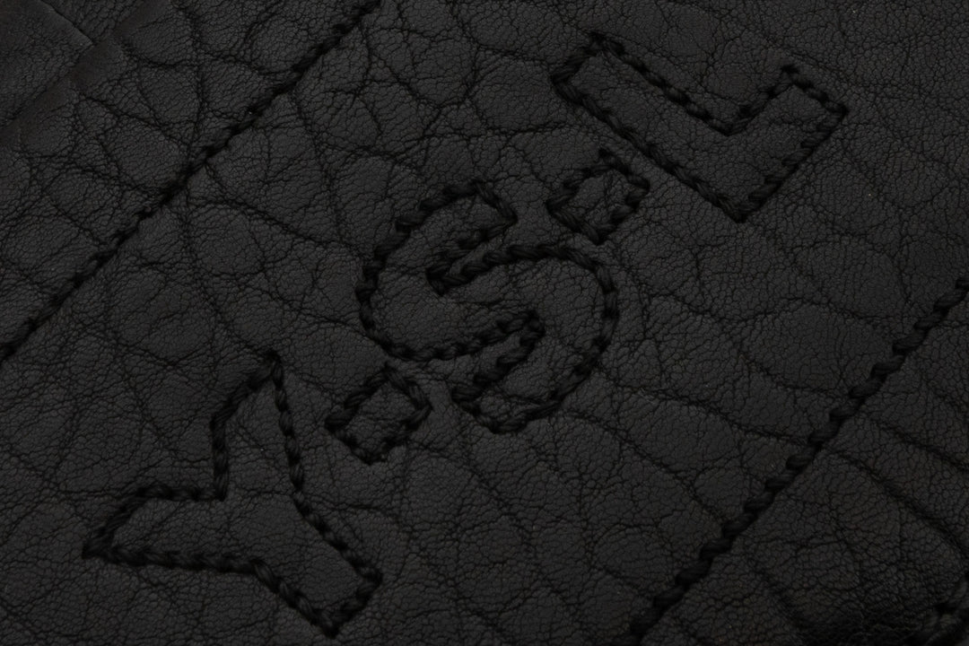 SAINT LAURENT Besace Shoulder Bag Black Leather