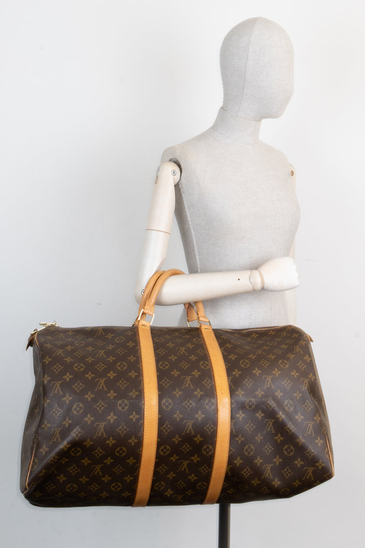 LOUIS VUITTON Keepall 55 MNG Toile