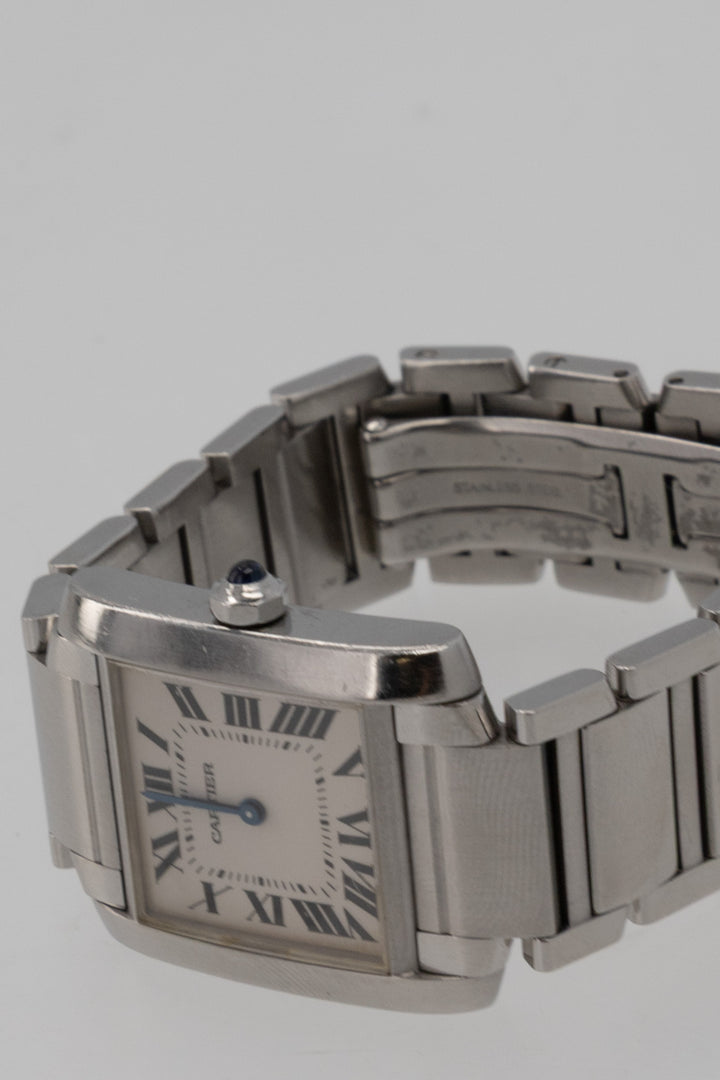 CARTIER Tank Française Watch Steel