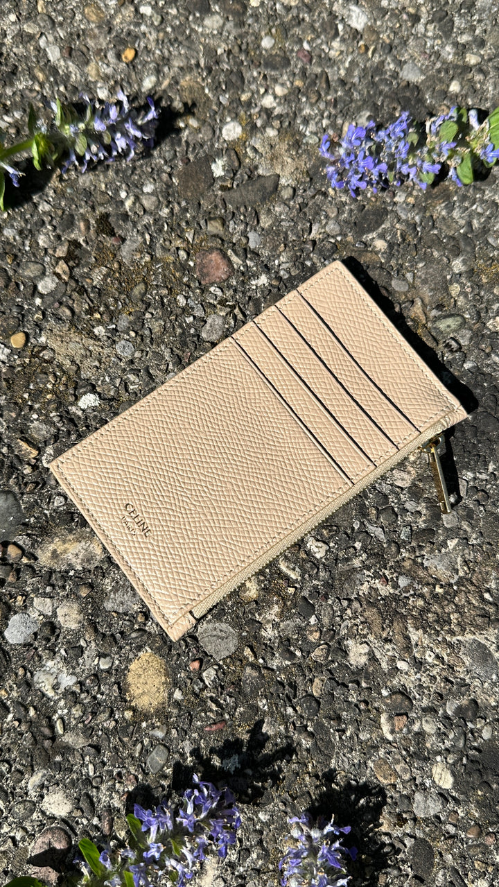 CELINE Card Holder Beige