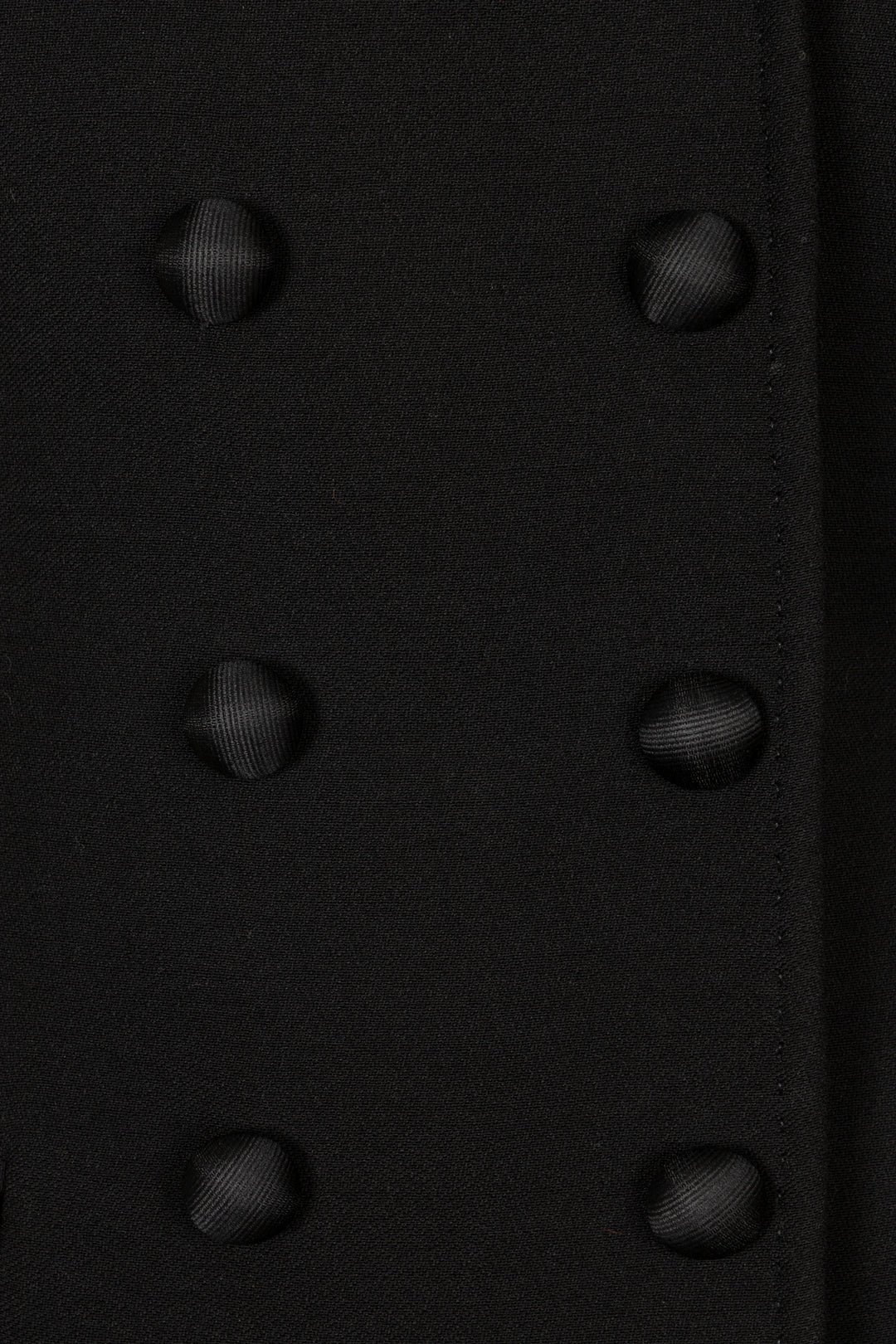 DOLCE&GABBANA Double Breasted Blazer Wool Black