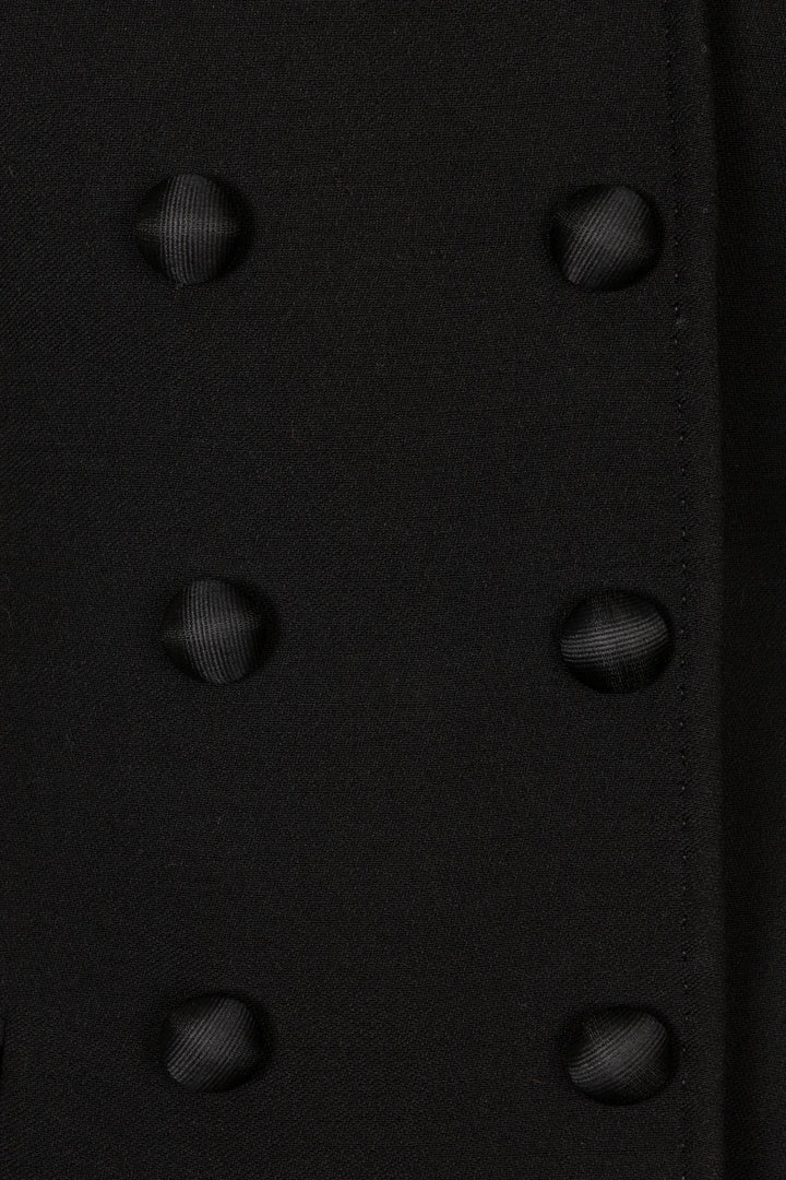 DOLCE&GABBANA Double Breasted Blazer Wool Black
