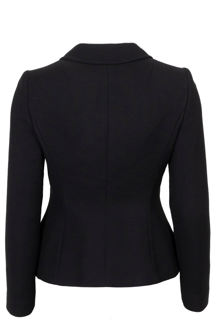 DOLCE&GABBANA Double Breasted Blazer Wool Black