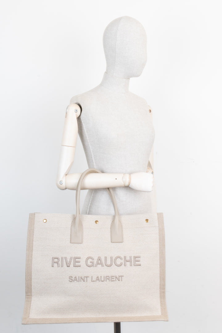 SAINT LAURENT Rive Gauche Tote Bag