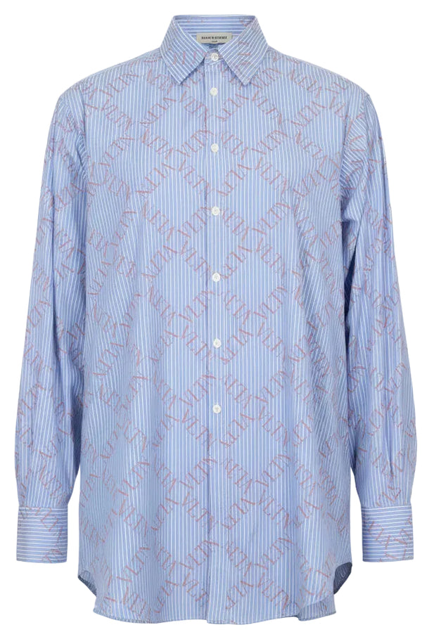 VALENTINO Logo Shirt Blue