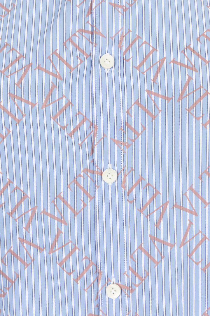 VALENTINO Logo Shirt Blue