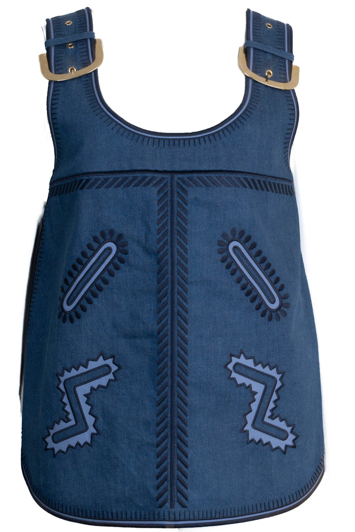 STELLA MCCARTNEY Buckled Denim Top