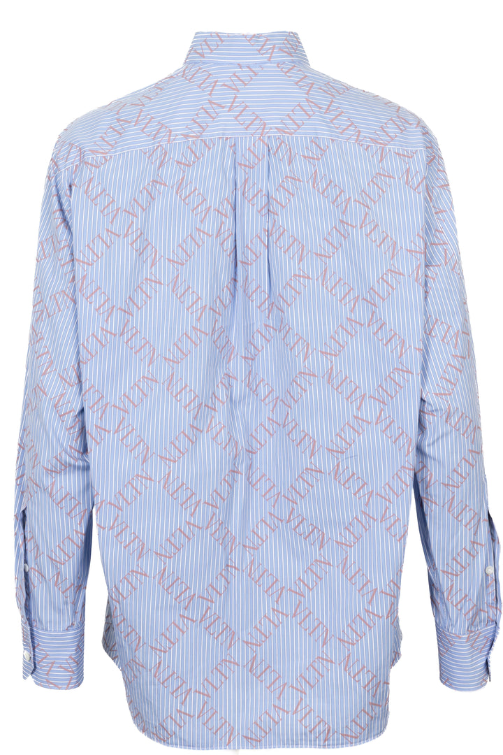 VALENTINO Logo Shirt Blue