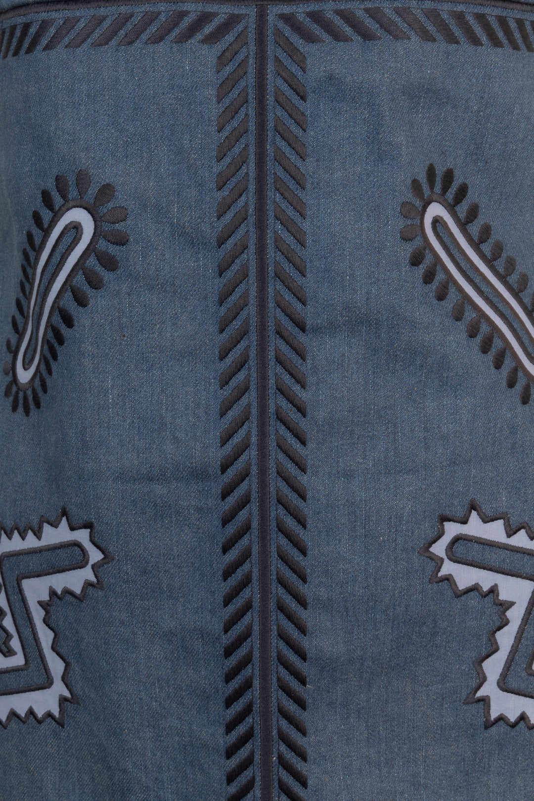 STELLA MCCARTNEY Buckled Denim Top
