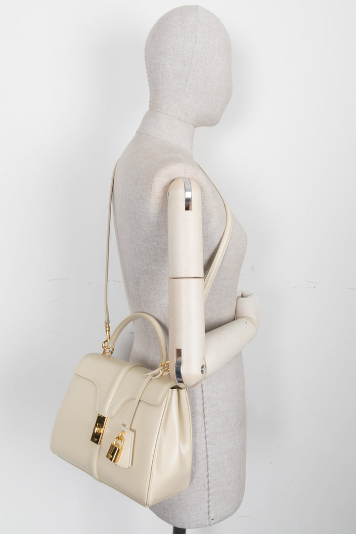 CELINE Small 16 Bag Creme