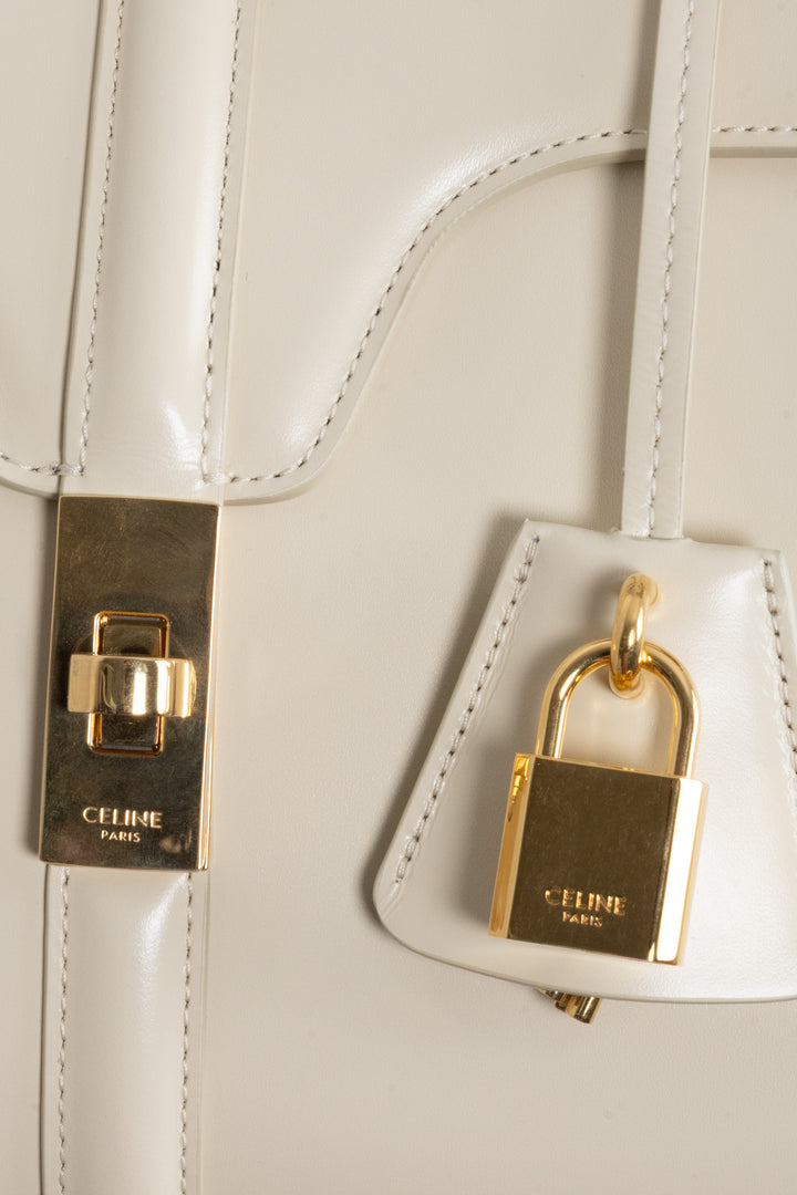 CELINE Small 16 Bag Creme