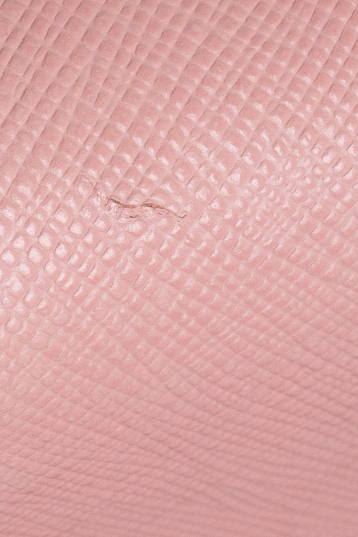 Sac bandoulière PRADA Mini Saffiano Rose