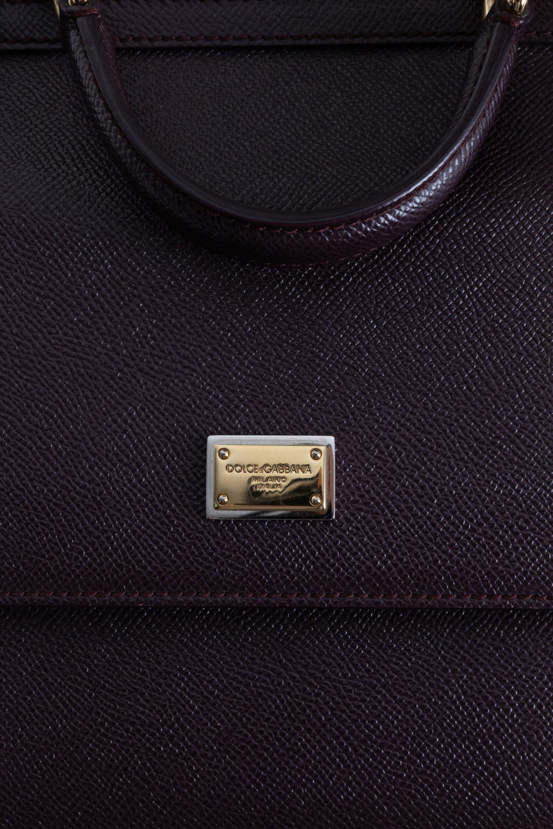 DOLCE&GABBAN Sicily Bag Burgundy