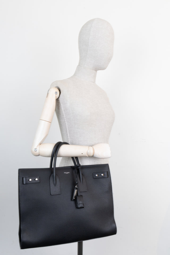 SAINT LAURENT Sac De Jour Large Black