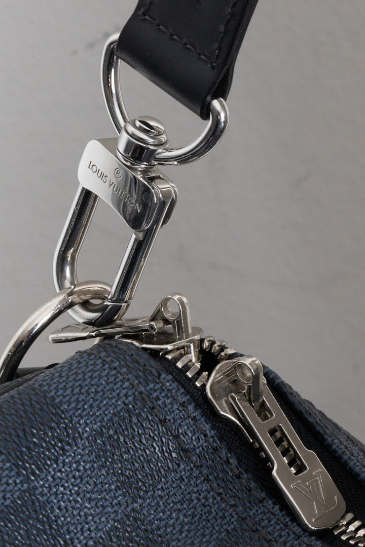 LOUIS VUITTON Keepall 45 Canvas Damier Cobalt Jungle