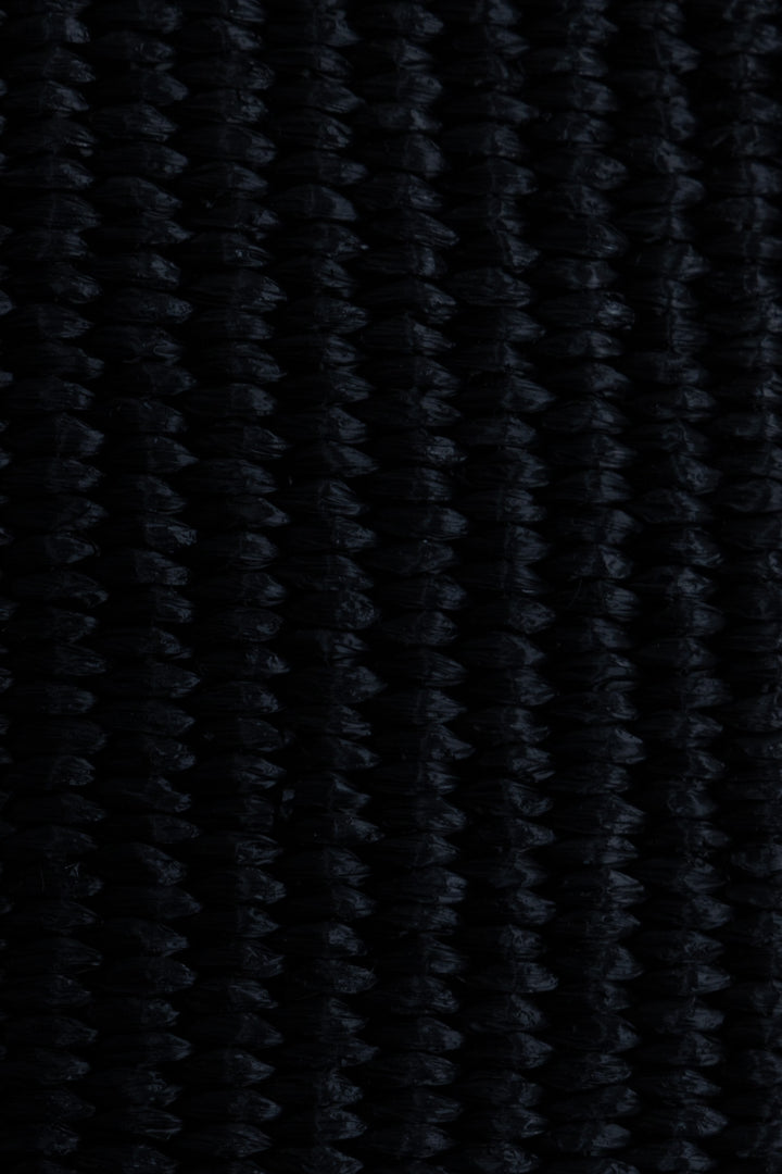 SAINT LAURENT Rive Gauche Large Raffia Noir